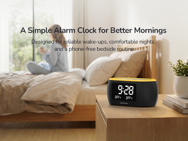A Simple Alarm Clock for Better Mornings