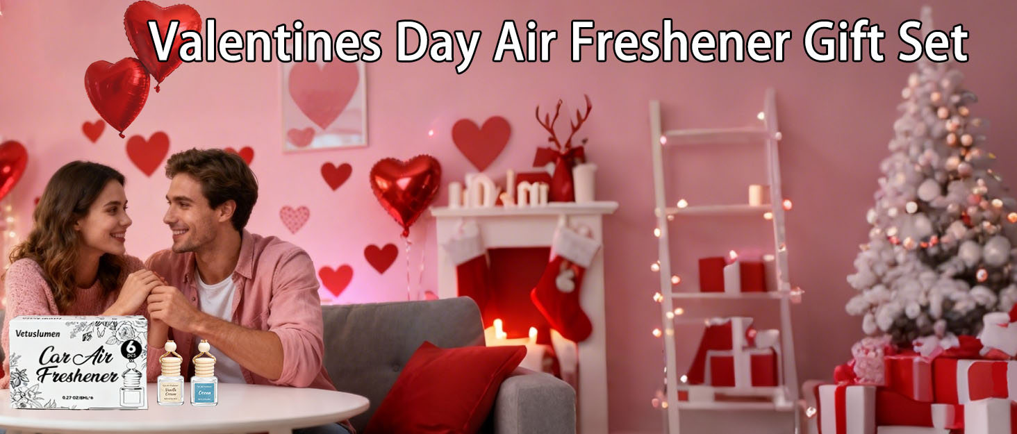 Valentines Day Air Freshener Gift Set