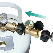 gas gauge for propane tank