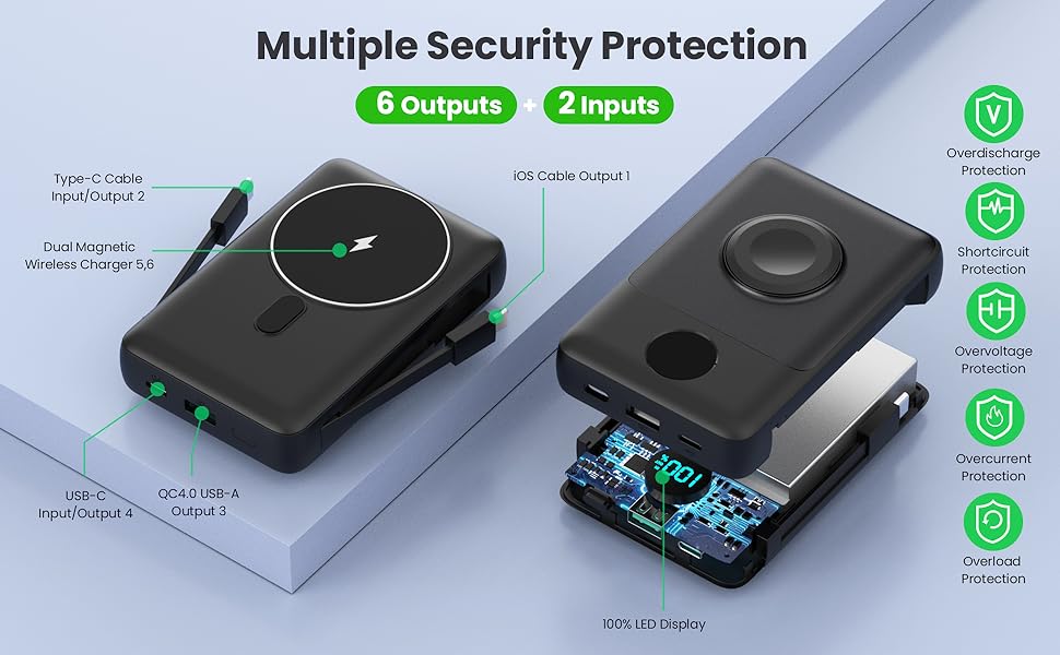magnetic portable charger