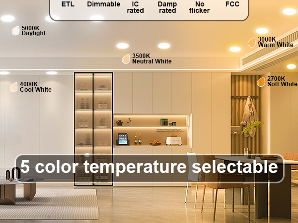 recessed lighting