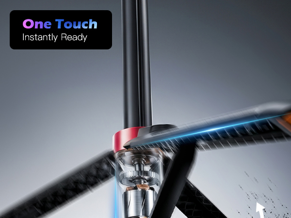 [1s-Open] Magnetic Phone Tripod for iPhone MagSafe