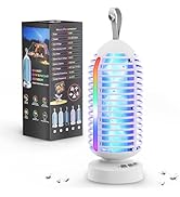 OnBeam Bug Zapper Indoor, Portable Mosquito Zapper Outdoor Rechargeable Fly Zapper Waterproof Mos...
