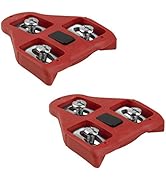 BV Bike Cleats Compatible with Peloton Look Delta (0 Degree or 9 Degree Float)- Indoor Cycling &amp; ...