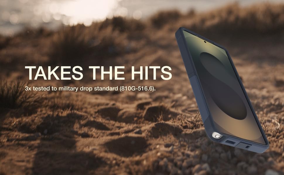 Takes the hits. 3x tested to military drop standard.