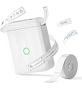NIIMBOT Label Maker Machine with Tape, D110 Label Maker Bluetooth Label Printer Household Organiz...