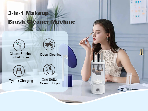 Makeup Brush Cleaner Machine