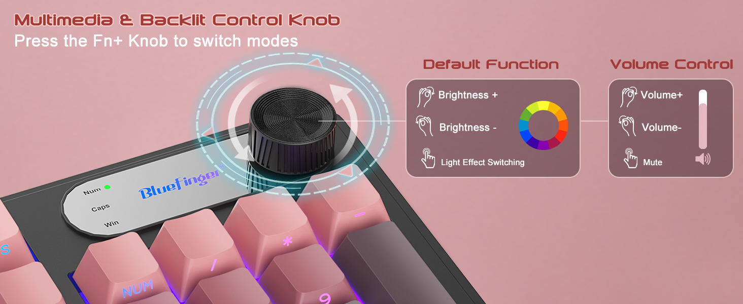 gaming keyboard with number pad usb wired keyboard Rainbow keyboard