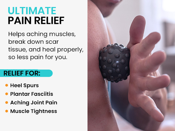 plantar fasciitis relief massage ball set foot pain