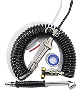 iBroPrat Air Blow Gun Kit,Heavy Duty Air Seat Blow Gun Kit for Semi Truck Air Hose with 30FT Long...