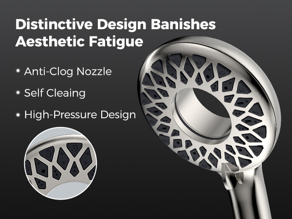 high pressure shower heads