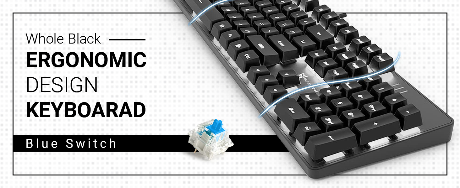 full mechanical keyboard blue keyboard clicky keyboard rgb keyboard mx mechanical keyboard
