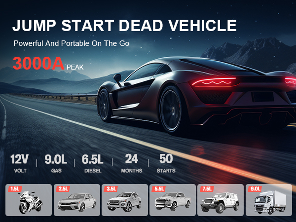 car jumper starter portable