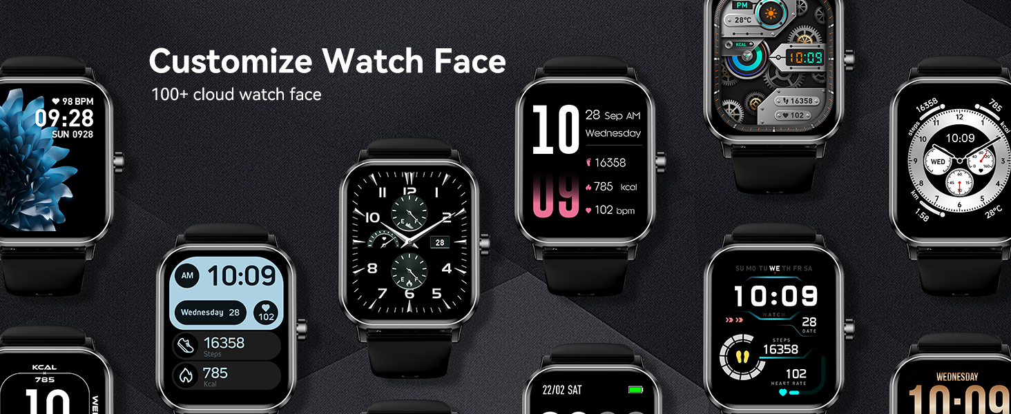 100+ watch face