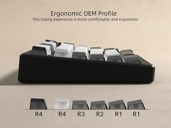 PBT Shine Through Keycaps for mechanical keyboard, Pudding Keycaps 60% 75% 100% Keyboard