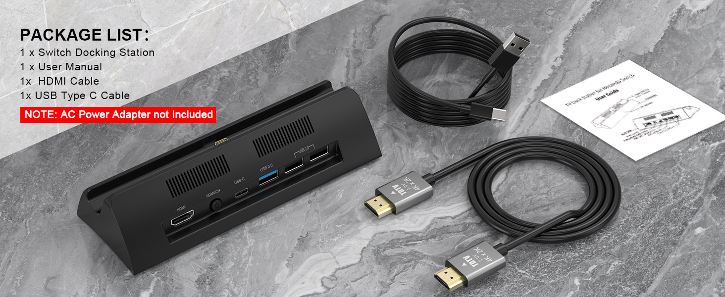 nintendo switch dock set