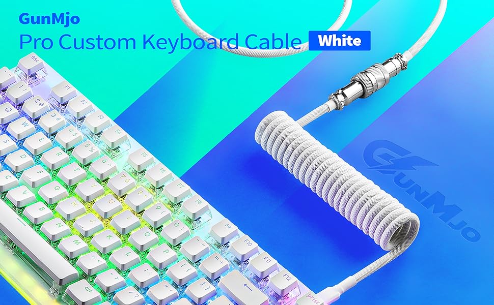 Coiled Keyboard Cable