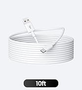 OXZEEWEE 10FT/3M USB C Cable, USB A to USB C Flexible Long Cord, 5V 2A 10W Type C Durable Chargin...