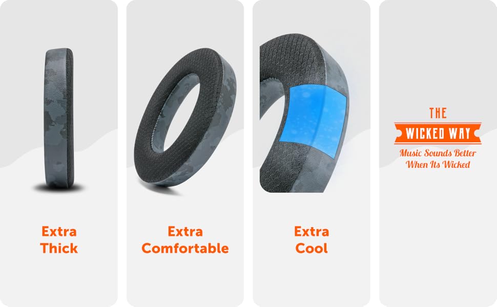 WC FreeZe PC38X replacement ear pads