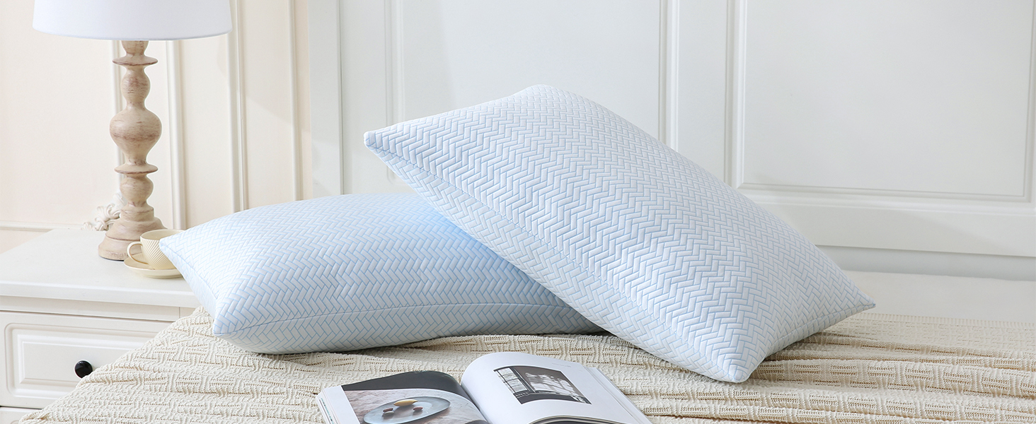 cooling memory foam pillow cooling body pillow