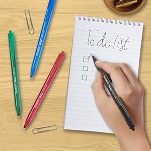 Paper Mate InkJoy 100RT Retractable Ballpoint Pens, Medium Point (1.0mm), Assorted, 20 Count