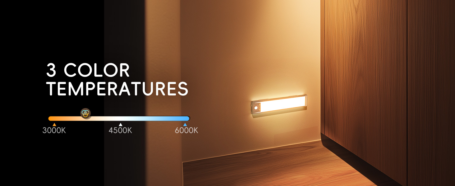 3 color temperatures