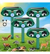 2026 Sonic Fortress Pro Deer Repellent Devices,Squirrel Racoon Repellent Outdoor Cat Deterrent So...