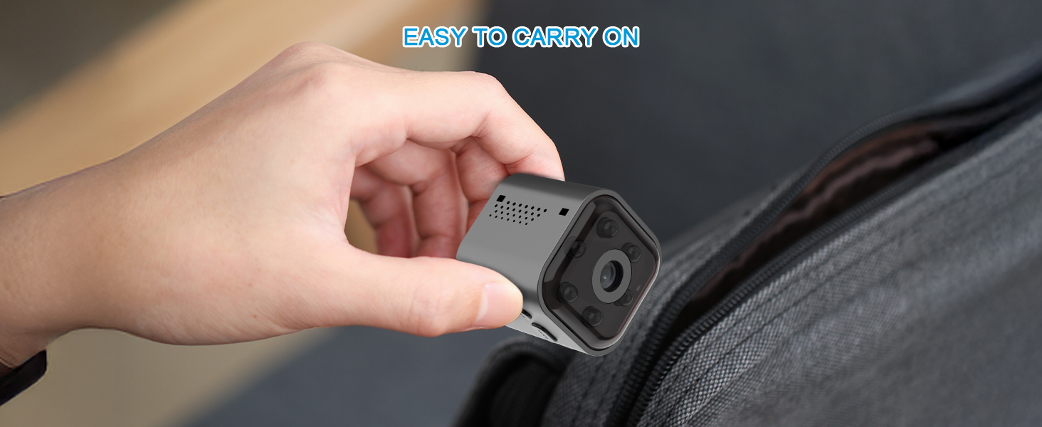 indoor hidden camera miniguard magnetic mini security camera mini camera with audio/video