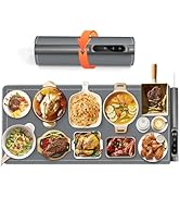 Newise Graphene Food Warming Mat for Countertop - Fast Full Surface Heating, Extra Large (XXL 36”...