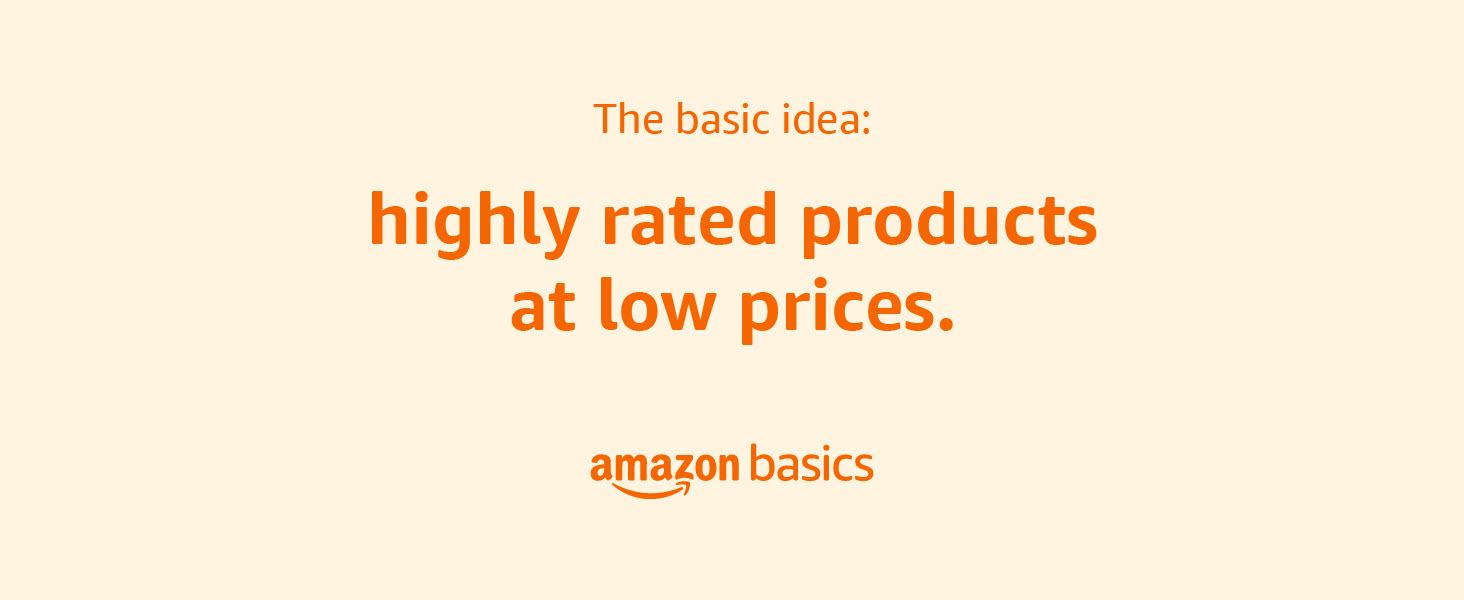 Basics - The basic idea: Highly rated products at low prices
