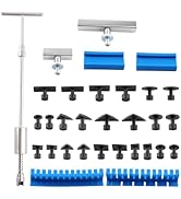 maXpeedingrods Car Dent Puller Kit, Auto Body Dent Repair Kit for Dent Removal, Slide Hammer T-ba...