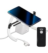Diohce Cell Phone Anti-Theft Display Stand with Charging Function and 95-120dB Security Alarm Des...