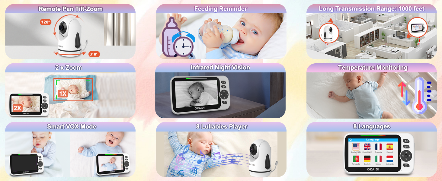 no WiFi baby monitor