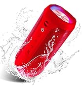 EDUPLINK Portable Bluetooth Speaker Upgrade IP67 Waterproof Wireless Speakers Switch Between Blue...