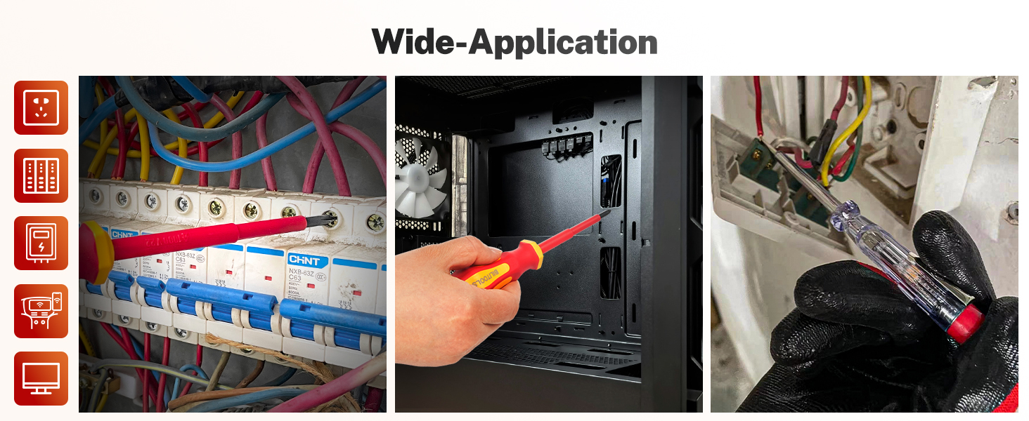 Insulated Electrician Screwdriver