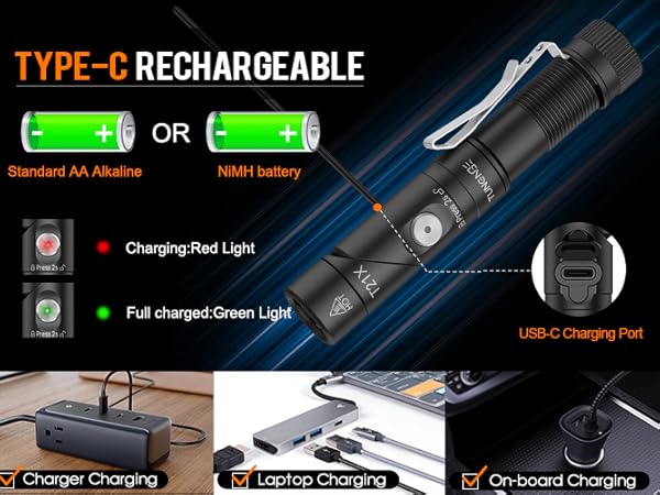mini flashlight Rechargeable
