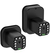 Richelock IU52 Double-Sided Keypad Door Lock, All-Weather, Fully Waterproof Keyless Entry with Du...