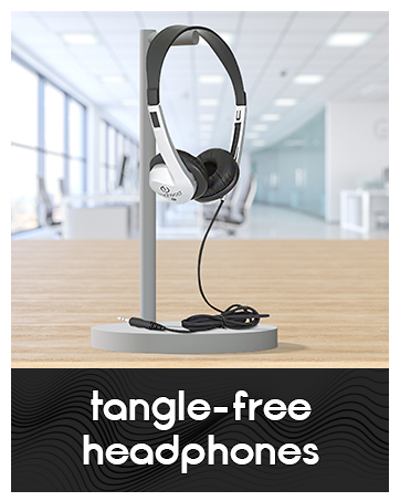 tangle free headphones