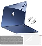 MOSISO Compatible with MacBook Air 13 inch Case 2024 2023 2022 M3 A3113 M2 A2681, Surpass Natural...