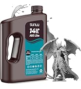 SUNLU 14K ABS-Like 3D Printer Resin 3000G, Superior Precision, for Detail Printing Miniatures, Sm...