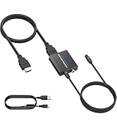 CAMWAY ARC Audio Extractor,192 KHz Audio Adapter,ARC to Optical/Coaxial Audio Splitter for TV to ...