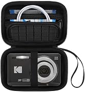 Canboc Carrying Case for KODAK PIXPRO FZ55/ FZ45/ FZ43/ FZ53 16MP Digital Camera, Video Vlogging ...