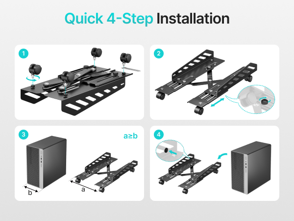 computer stand for desktop