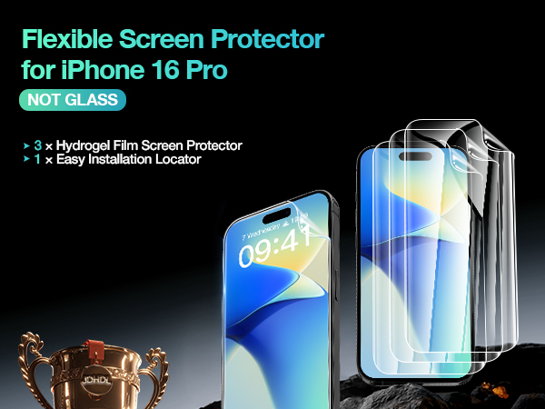 iPhone 16 pro screen protector film iphone 16 pro screen protector not glass