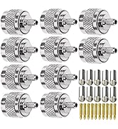 N Type Crimp Connector TUOLNK N Male Plug Adapter for RG58 RG142 50Ohm Low Loss High Frequency Co...