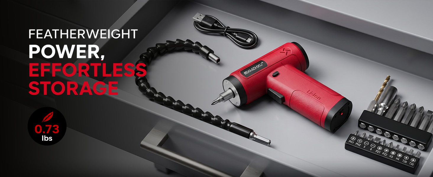 4V Cordless Electric Screwdriver