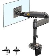 NB North Bayou Monitor Desk Mount Long Arm for Monitors Within 4.4 to 19.8lbs Ultra Wide Full Mot...