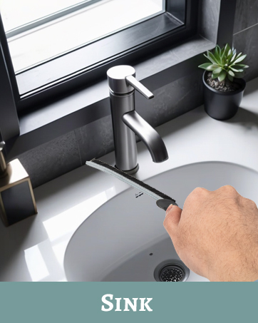 sink brush