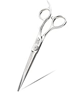 LePinko Premium Damascus Steel Hair Cutting Scissors, 6.0 Inch Master Level Hair Texturizing Shea...