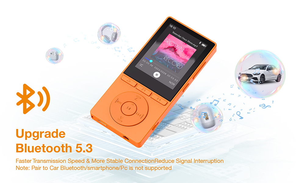 mp3 player with bluetooth music player bluetooth mp3 player mp3 players